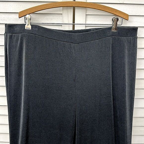 Chico's Travelers Wide Leg Pants Size 3 Short 16S Gray NWT - Picture 5 of 9